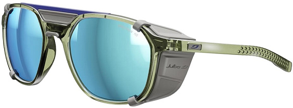 Очки Julbo Slack Cover Polar 4 Hd Shiny Translucent Army Green/Gray - Фото 1 большая
