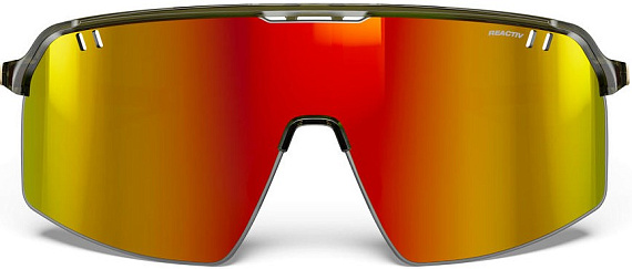 Очки Julbo Intensity Reactiv 1-3 Laf Shiny Translucent Army Green/Matt Beige - Фото 2 большая