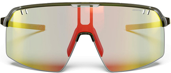 Очки Julbo Intensity Reactiv 1-3 Laf Shiny Translucent Army Green/Matt Beige - Фото 3 большая