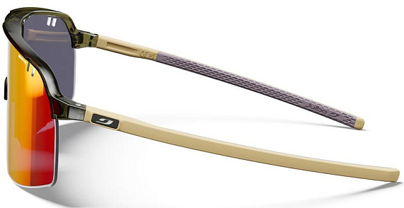Очки Julbo Intensity Reactiv 1-3 Laf Shiny Translucent Army Green/Matt Beige - Фото 4 большая