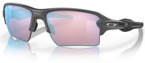 Очки Oakley Flak 2.0 XL Steel/Prizm Snow Sapphire - Фото 1 большая
