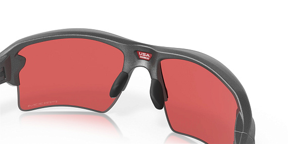 Очки Oakley Flak 2.0 XL Steel/Prizm Snow Sapphire - Фото 4 большая