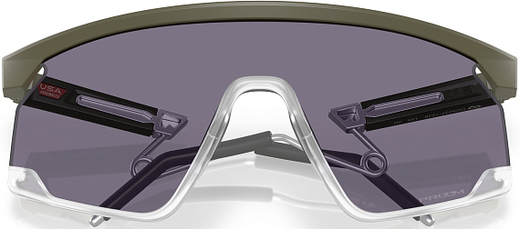 Очки Oakley Bxtr Metal Matte Moss/Prizm Grey - Фото 5 большая