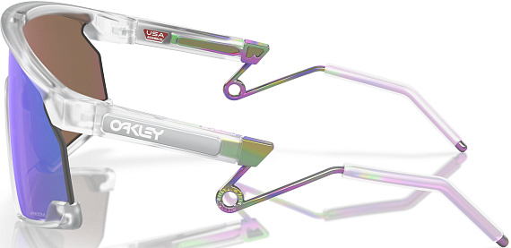 Очки Oakley Bxtr Metal Matte Clear/Prizm Violet - Фото 3 большая