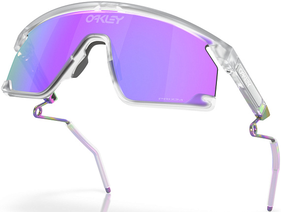 Очки Oakley Bxtr Metal Matte Clear/Prizm Violet - Фото 4 большая