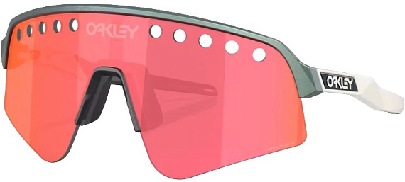 Очки Oakley Sutro Lite Sweep Matte Silver/Blue Colorshift/Prizm Trail Torch - Фото 1 большая