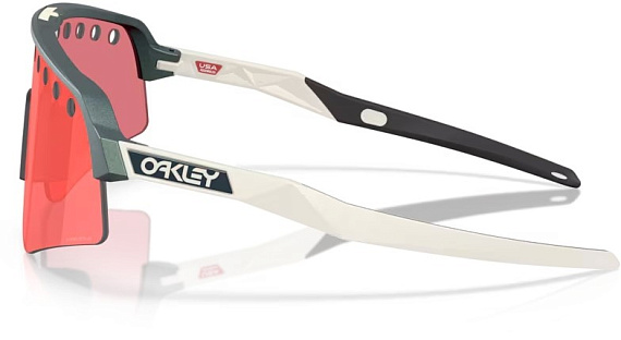 Очки Oakley Sutro Lite Sweep Matte Silver/Blue Colorshift/Prizm Trail Torch - Фото 3 большая