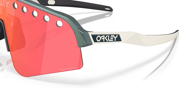 Очки Oakley Sutro Lite Sweep Matte Silver/Blue Colorshift/Prizm Trail Torch - Фото 5 большая