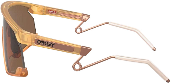 Очки Oakley Bxtr Metal Matte Trans Light Curry/Prizm Bronze - Фото 3 большая