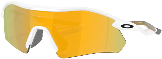 Очки Oakley Radar Plate Polished White/Prizm 24K Polarized - Фото 1 большая