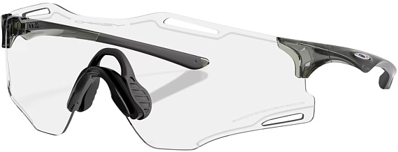 Очки Oakley Cybr Zero Trans Grey Smoke/Clear Photochromic 50% Black Iridium - Фото 1 большая