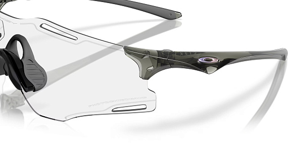 Очки Oakley Cybr Zero Trans Grey Smoke/Clear Photochromic 50% Black Iridium - Фото 7 большая