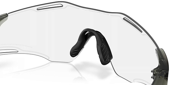 Очки Oakley Cybr Zero Trans Grey Smoke/Clear Photochromic 50% Black Iridium - Фото 9 большая
