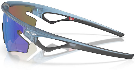 Очки Oakley Sphaera Slash Matte Trans Stonewash/Prizm Sapphire Polarized - Фото 3 большая
