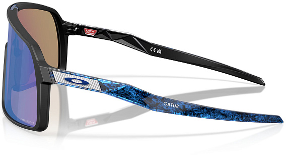 Очки Oakley Sutro Matte Black/Prizm Sapphire - Фото 3 большая