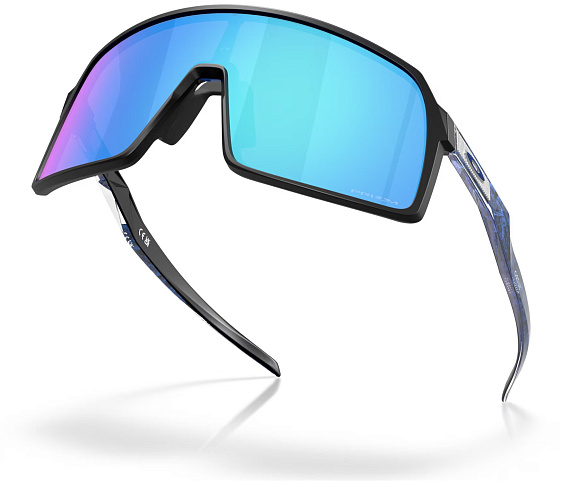 Очки Oakley Sutro Matte Black/Prizm Sapphire - Фото 4 большая