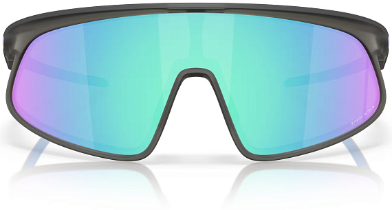 Очки Oakley Rslv Matte Grey Smoke/Prizm Sapphire - Фото 2 большая
