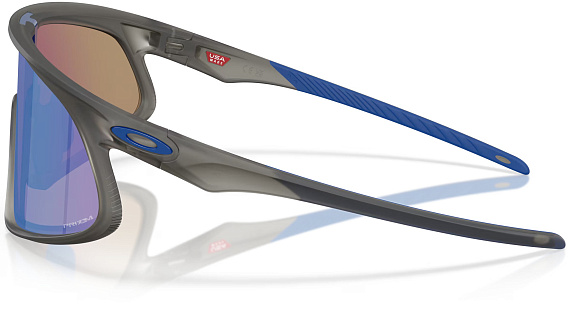 Очки Oakley Rslv Matte Grey Smoke/Prizm Sapphire - Фото 3 большая