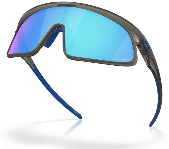 Очки Oakley Rslv Matte Grey Smoke/Prizm Sapphire - Фото 4 большая