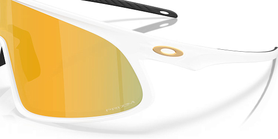Очки Oakley Rslv Matte White/Prizm 24K - Фото 6 большая