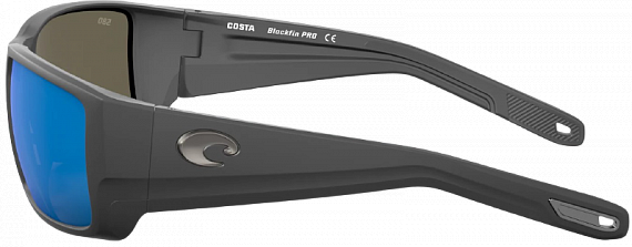 Очки Costa Blackfin Pro 580 GLS Matte Black/Blue Mirror 580G - Фото 3 большая