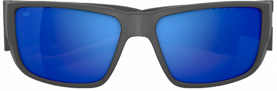 Очки Costa Blackfin Pro 580 GLS Matte Black/Blue Mirror 580G - Фото 5 большая