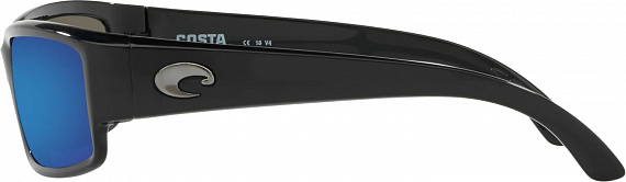 Очки Costa Caballito 580G Shiny Black/Blue Mirror 580G - Фото 3 большая