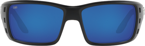 Очки Costa Permit 580 GLS Matte Black/Blue Mirror - Фото 2 большая