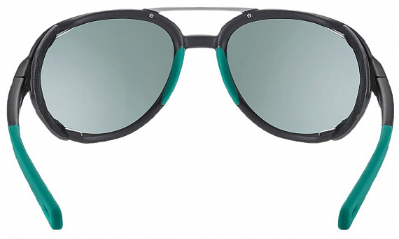 Очки Cebe Summit Matt Black Teal/Zone Vario Green Silver AF - Фото 3 большая