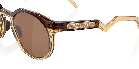 Очки Oakley Hstn Dark Amber/Light Curry/Prizm Tungsten - Фото 3 большая