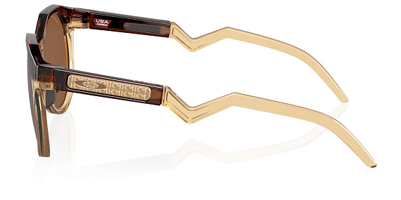 Очки Oakley Hstn Dark Amber/Light Curry/Prizm Tungsten - Фото 7 большая