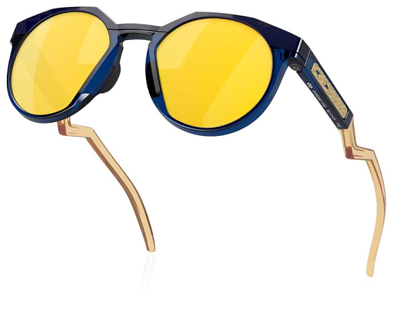 Очки Oakley Hstn Navy/Trans Blue/Prizm 24K Polarized - Фото 2 большая