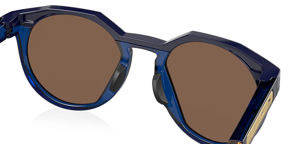 Очки Oakley Hstn Navy/Trans Blue/Prizm 24K Polarized - Фото 4 большая