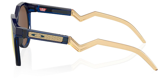 Очки Oakley Hstn Navy/Trans Blue/Prizm 24K Polarized - Фото 7 большая