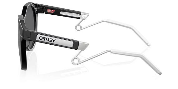 Очки Oakley Hstn Metal Matte Black/Prizm Black - Фото 7 большая