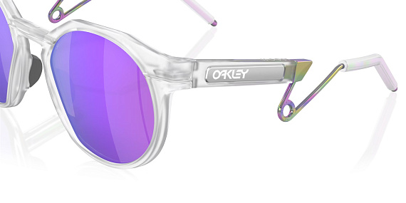 Очки Oakley Hstn Metal Matte Clear/Prizm Violet - Фото 3 большая