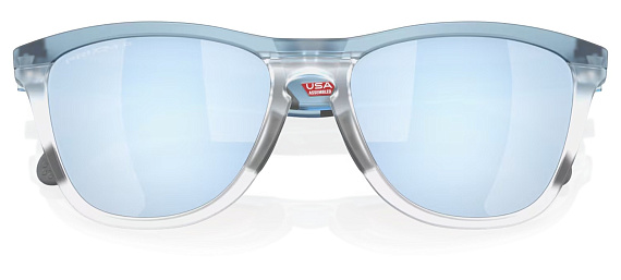 Очки Oakley Frogskins Range Trans Stonewash/Clear/Prizm Deep Water Polarized - Фото 5 большая