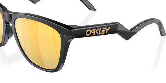 Очки Oakley Frogskins Hybrid Matte Black/Prizm 24K Polar - Фото 3 большая
