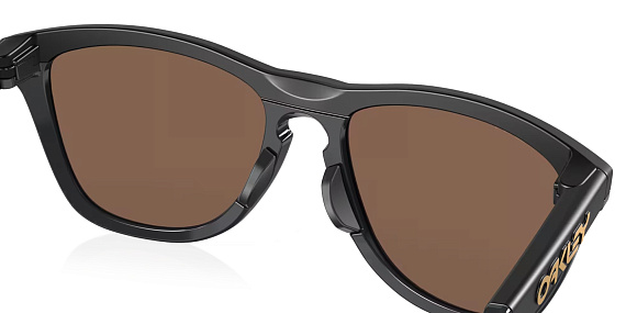Очки Oakley Frogskins Hybrid Matte Black/Prizm 24K Polar - Фото 4 большая