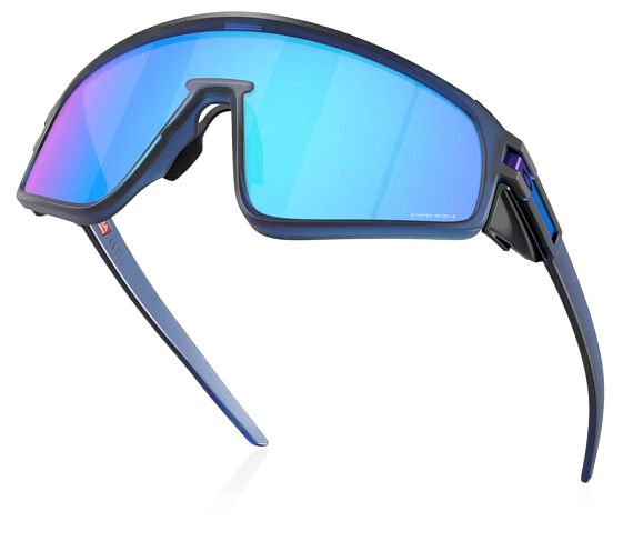 Очки Oakley Latch Panel Matte Trans Navy/Prizm Sapphire - Фото 2 большая