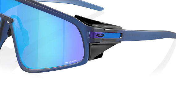 Очки Oakley Latch Panel Matte Trans Navy/Prizm Sapphire - Фото 3 большая