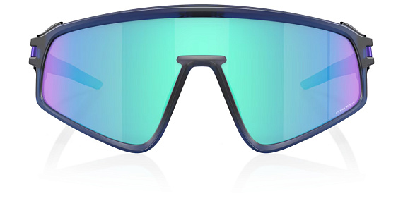 Очки Oakley Latch Panel Matte Trans Navy/Prizm Sapphire - Фото 6 большая