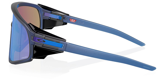 Очки Oakley Latch Panel Matte Trans Navy/Prizm Sapphire - Фото 7 большая