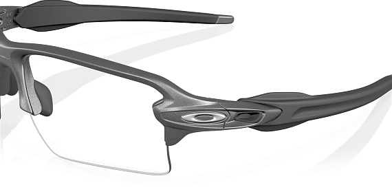 Очки Oakley Flak 2.0 Xxl Steel/Clear Photochromic 50% Black I - Фото 3 большая