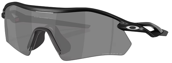 Очки Oakley Radar Plate Matte Black/Prizm Black Polarized - Фото 1 большая