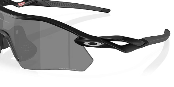 Очки Oakley Radar Plate Matte Black/Prizm Black Polarized - Фото 3 большая