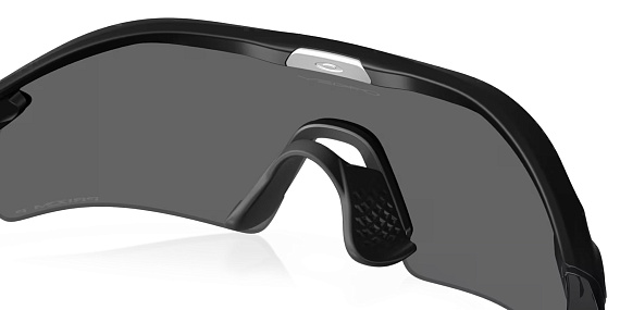 Очки Oakley Radar Plate Matte Black/Prizm Black Polarized - Фото 4 большая