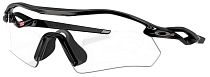 Очки Oakley Radar Plate Polished Black/Clear Photo 50% Blk Ird