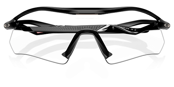 Очки Oakley Radar Plate Polished Black/Clear Photo 50% Blk Ird - Фото 7 большая