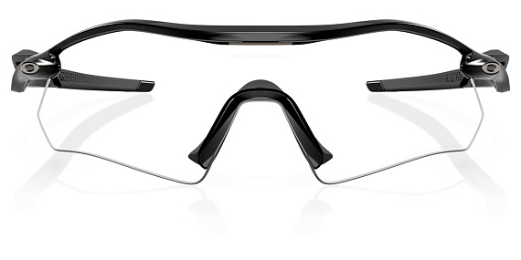 Очки Oakley Radar Plate Polished Black/Clear Photo 50% Blk Ird - Фото 8 большая